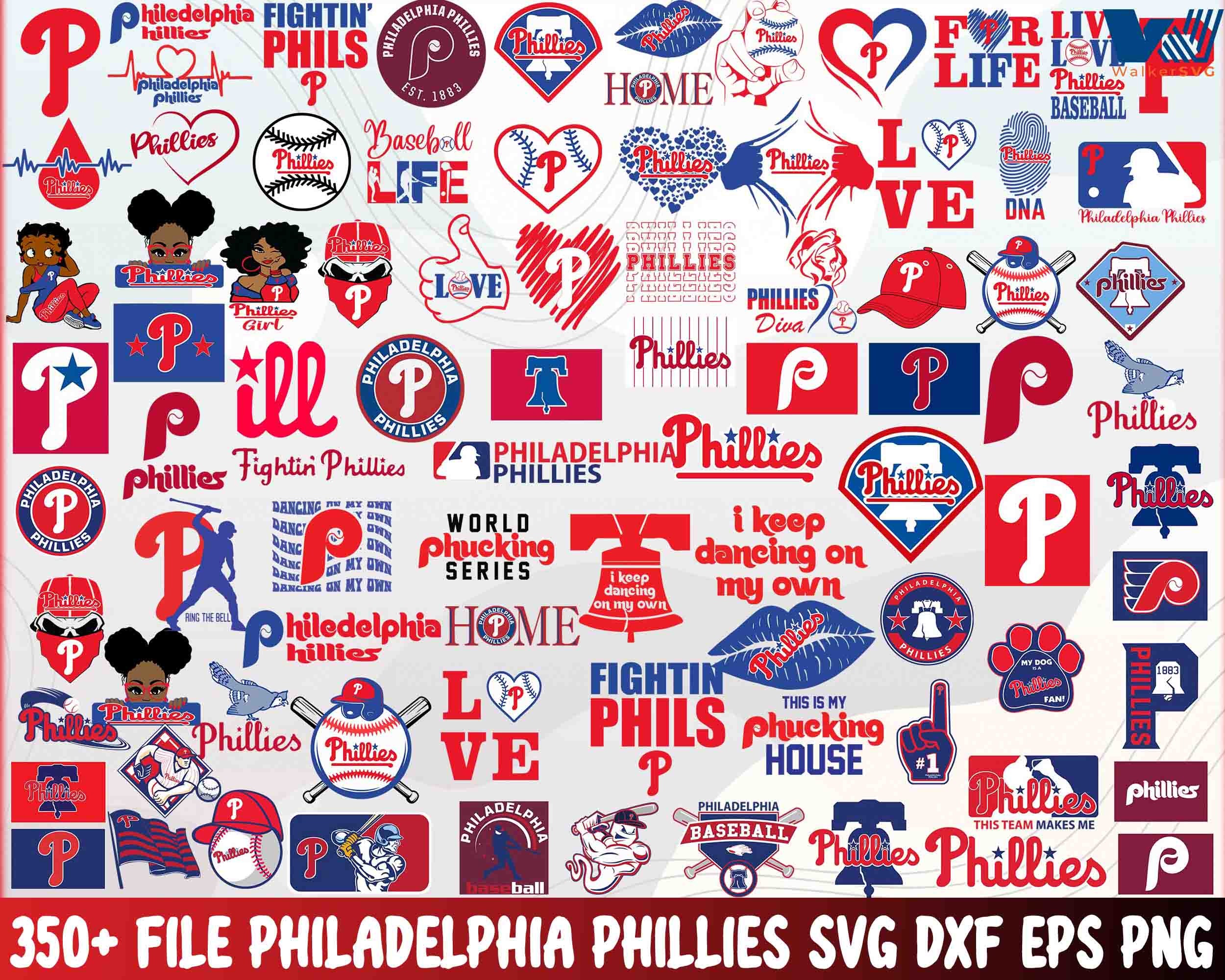 350+ Philadelphia-phillies Bundle Svg Dxf Eps Png File, Mlb Svg, Mlb S 