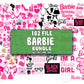 Barbie SVG Bundle - 102+ file Barbie Bundle SVG, EPS, PNG, DXF for Cricut, Silhouette, digital download