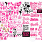 Barbie SVG Bundle - 102+ file Barbie Bundle SVG, EPS, PNG, DXF for Cricut, Silhouette, digital download