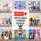 1750+ file Mega 20oz Cartoon Tumbler Bundle PNG , 20oz Cartoon Tumbler Wrap PNG , Digital Download ,Instant Download