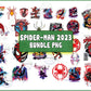 20+ file spider-man across the spider verse png, spider-man png bundle , cricut , file cut , Silhouette, Digital Dowload