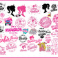 Barbie png , 30+ file barbie bundle SVG, EPS, PNG, DXF for Cricut, Silhouette, digital download