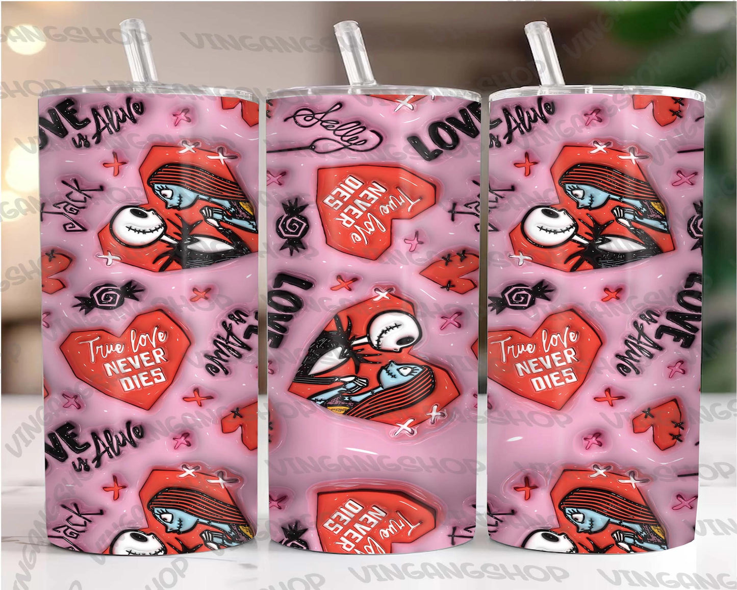 30 Cartoon Couple Cartoon Valentine Tumbler Design PNG Bundle, 3D Inflated Valentine Tumbler Wraps, Digital Download ,Instant Download