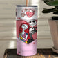 30 Cartoon Couple Cartoon Valentine Tumbler Design PNG Bundle, 3D Inflated Valentine Tumbler Wraps, Digital Download ,Instant Download