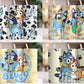 40+ file Bluey Dog Tumbler Wrap Bundle PNG, 20oz Skinny Tumbler Wrap, 20 oz Tumbler Png Sublimation Design, Digital Download ,Instant Download