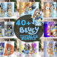 40+ file Bluey Dog Tumbler Wrap Bundle PNG, 20oz Skinny Tumbler Wrap, 20 oz Tumbler Png Sublimation Design, Digital Download ,Instant Download