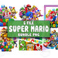 Super Mario Bundle PNG - 6 file mario bundle png, mario PNG,  for Cricut, Silhouette, digital download