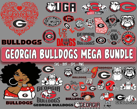 200+ file Georgia Bulldogs bundle svg, mega bundle Georgia Bulldogs svg, N C A A bundle svg , N C A A SVG DXF EPS PNG, Cutting Image, File Cut , Digital Download, Instant Download