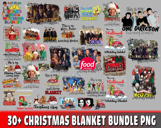 Christmas Blanket Bundle PNG , 30+ file Christmas Blanket Bundle PNG  , file cut , Silhouette, digital download, Instant Download