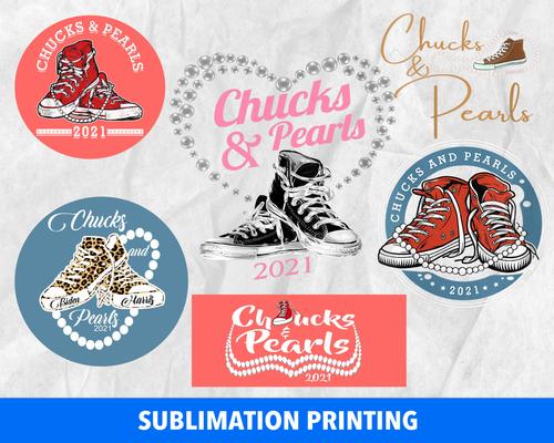 Chucks & Pearls SVG Bundle - 100+ files Chucks & Pearls SVG, EPS, PNG, DXF for Cricut, Silhouette