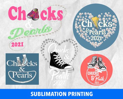 Chucks & Pearls SVG Bundle - 100+ files Chucks & Pearls SVG, EPS, PNG, DXF for Cricut, Silhouette