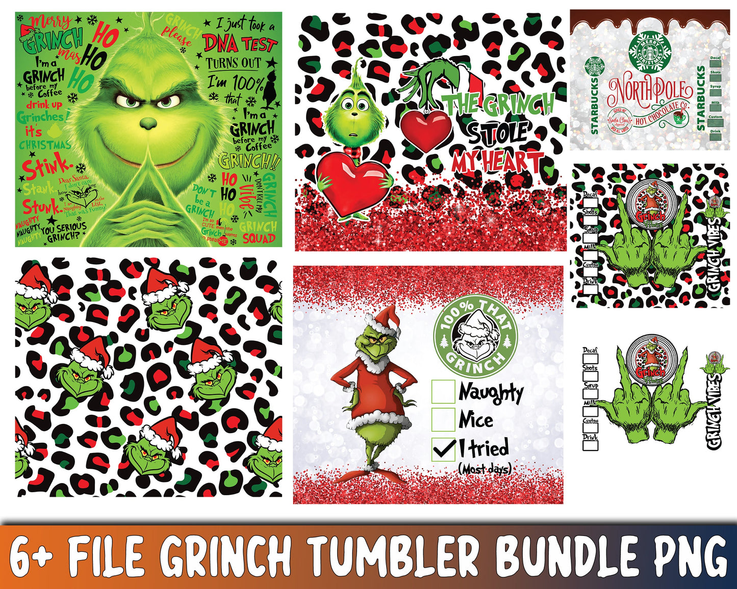 6+ file grinch tumbler 20oz PNG , Grinch SVG,Cutting Image,  cricut , file cut , digital download