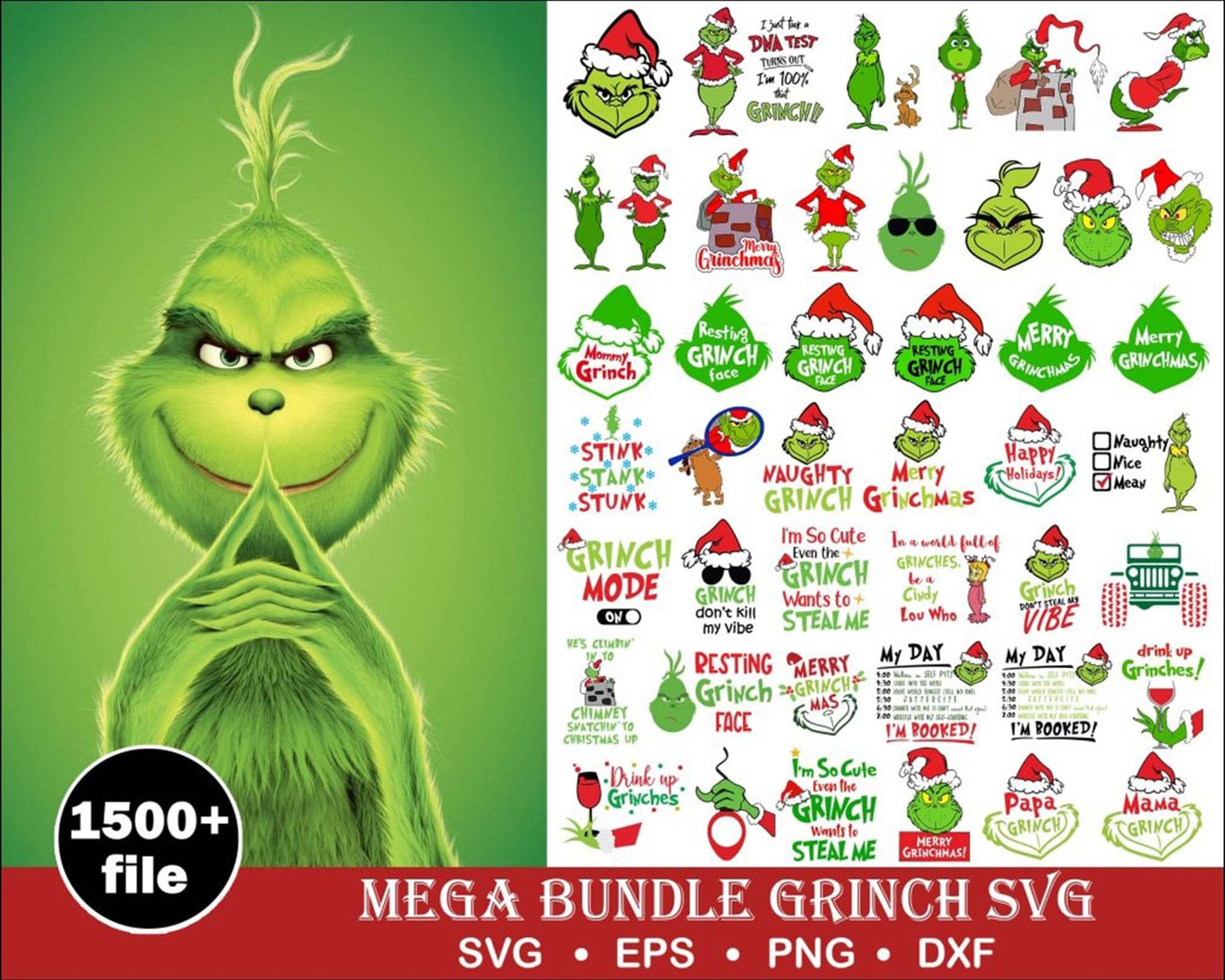 7800+ file Ultimate bundle Christmas  SVG DXF EPS PNG - cricut - file cut - Silhouette - digital download