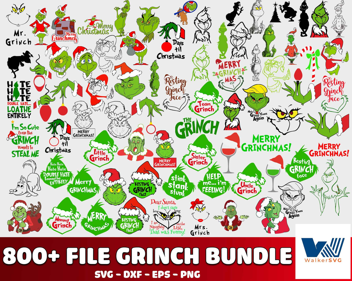 800+ file grinch bundle SVG, Grinch SVG,Cutting Image,  cricut , file cut , digital download