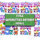 9 file Junior SuperKitties Birthday Girls Number bundle, SuperKitties Birthday Girls SVG EPS DXF PNG , Cutting Image, cricut , file cut , digital download ,Instant Download