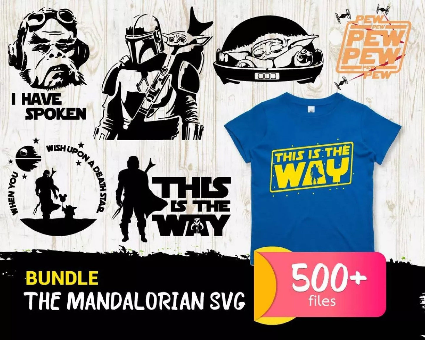 500+ file The Mandalorian Bundle svg , Cricut , File cut , Vector file , Silhouette Digital Dowload