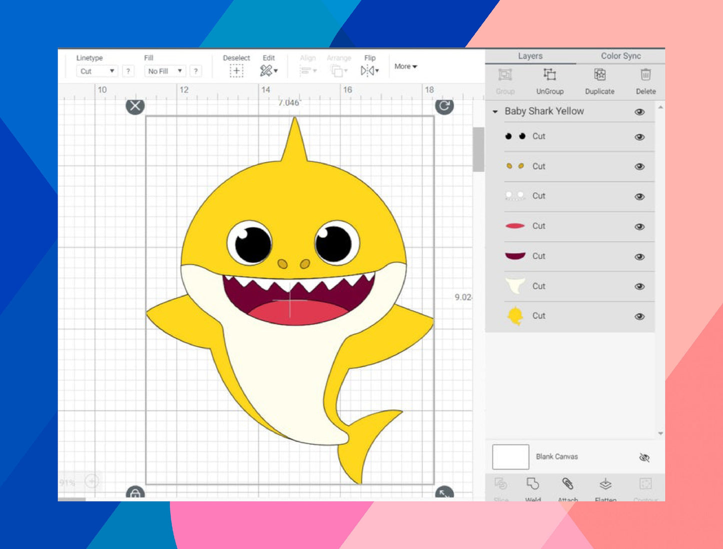 Baby Shark SVG Bundle - 378+ files Baby Shark SVG, EPS, PNG, DXF for Cricut, Silhouette