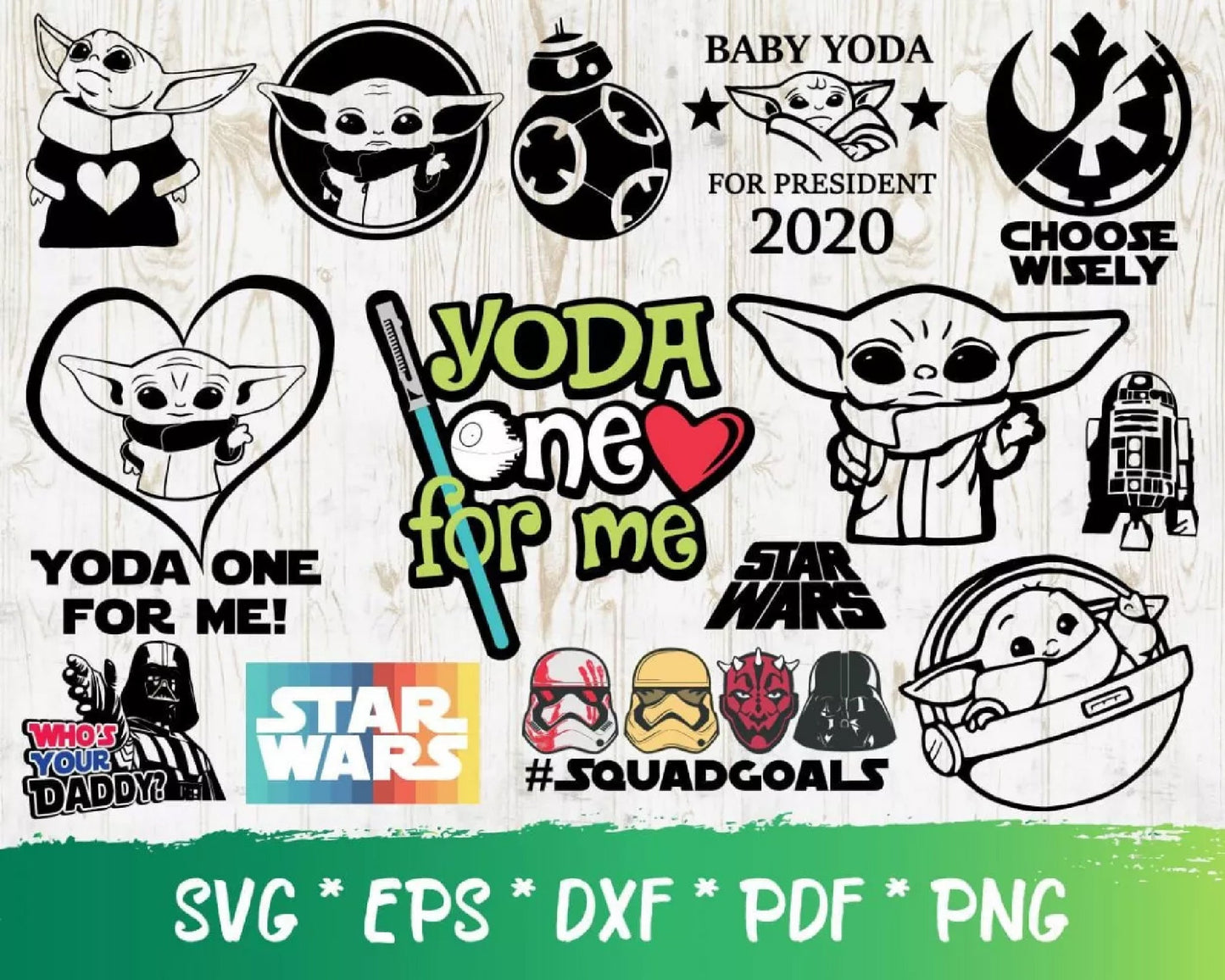 500+file Baby Yoda svg, bundle yoda svg, Stitch svg, yoda and stitch, baby yoda svg bundle,   Vector file , Silhouette Digital Dowload