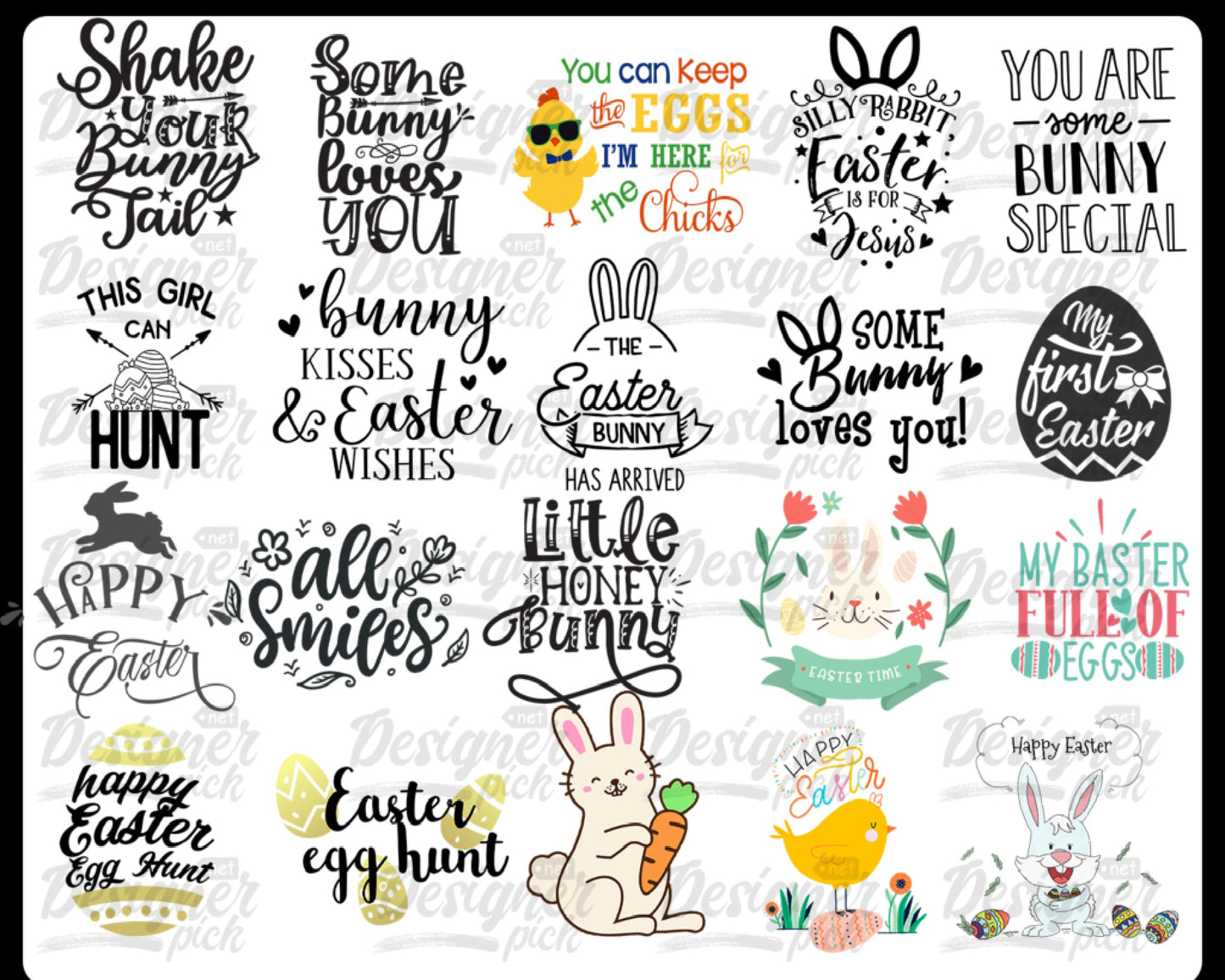 1000+ Happy Easter Bundle Svg,Easter Svg,Bunny Svg,Easter Monogram Svg,Easter Egg Hunt Svg,Happy Easter,My First Easter Svg,Cut Files