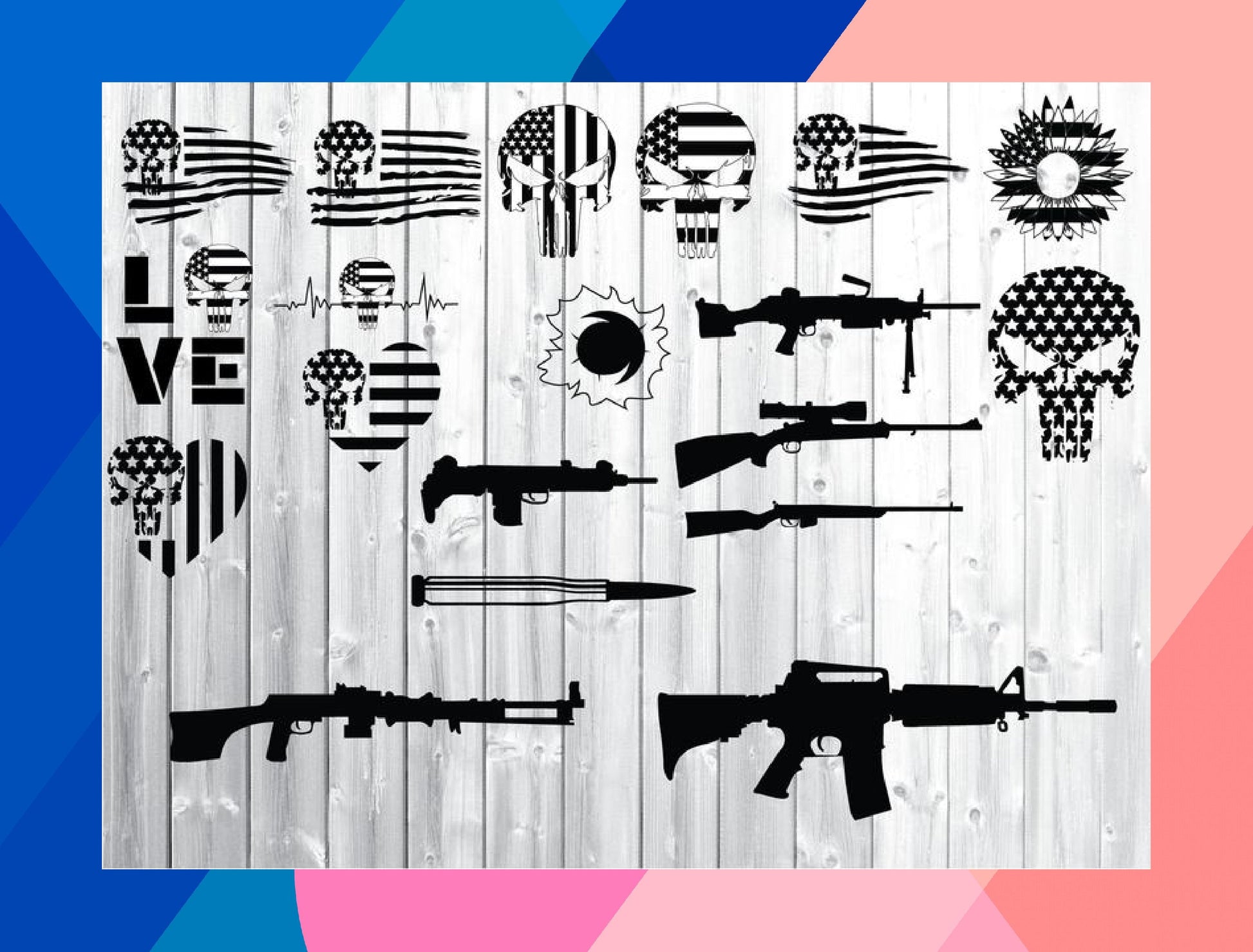 Flags SVG Bundle - 1000+ files Flags SVG, EPS, PNG, DXF for Cricut, Silhouette