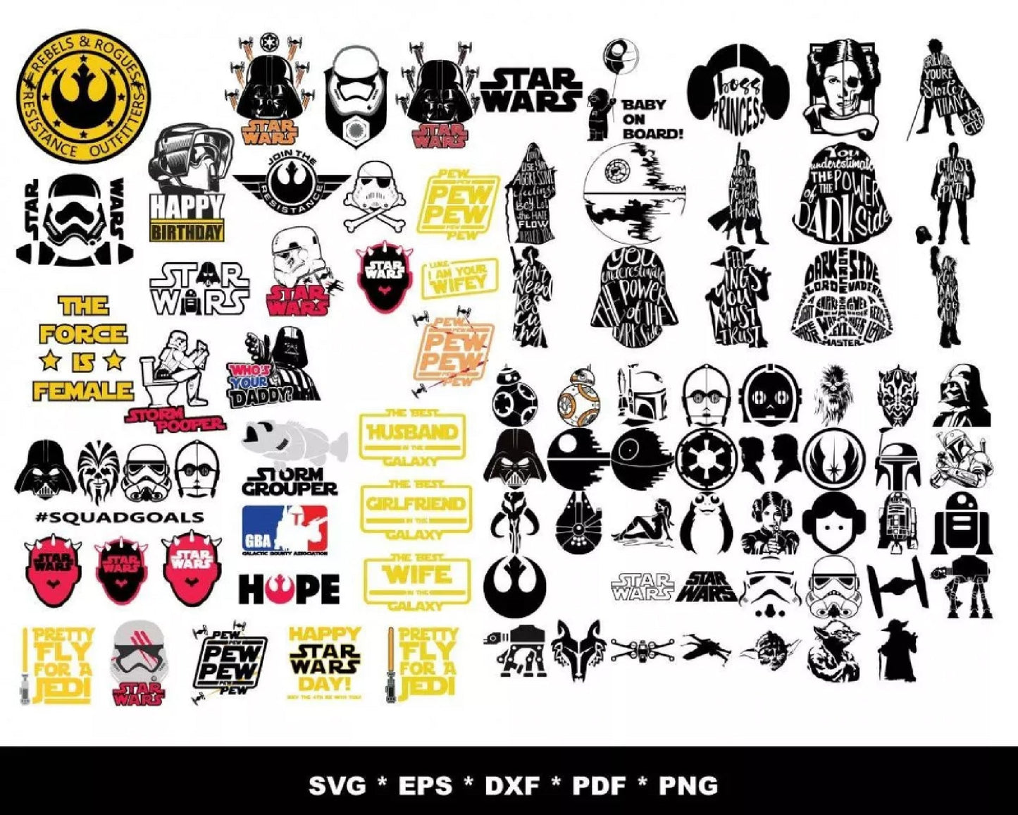 500+ file The Mandalorian Bundle svg , Cricut , File cut , Vector file , Silhouette Digital Dowload