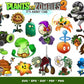 200+ file PLANTS VS ZOMBIES SVG BUNDLE , cricut , file cut , digital download