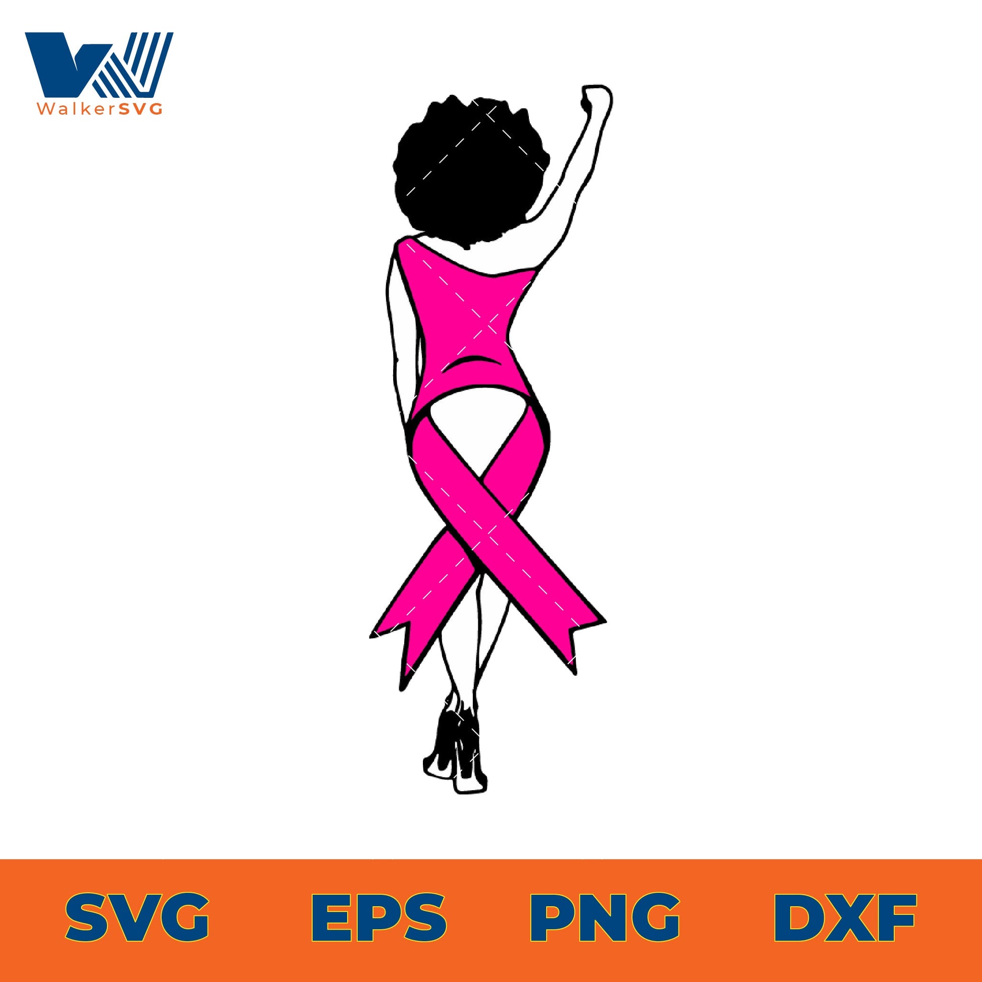 Breast Cancer Survivor Queen, Pink Ribbon SVG