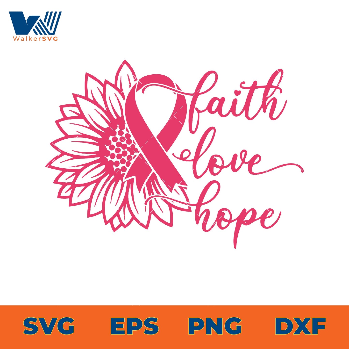 Faith Love Hope SVG