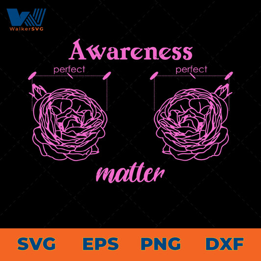 Awareness Matter, Breast Cancer Awareness SVG