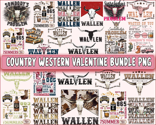 Country Western valentine bundle PNG , Country Western valentine PNG, Cutting Image, File Cut , Digital Download, Instant Download