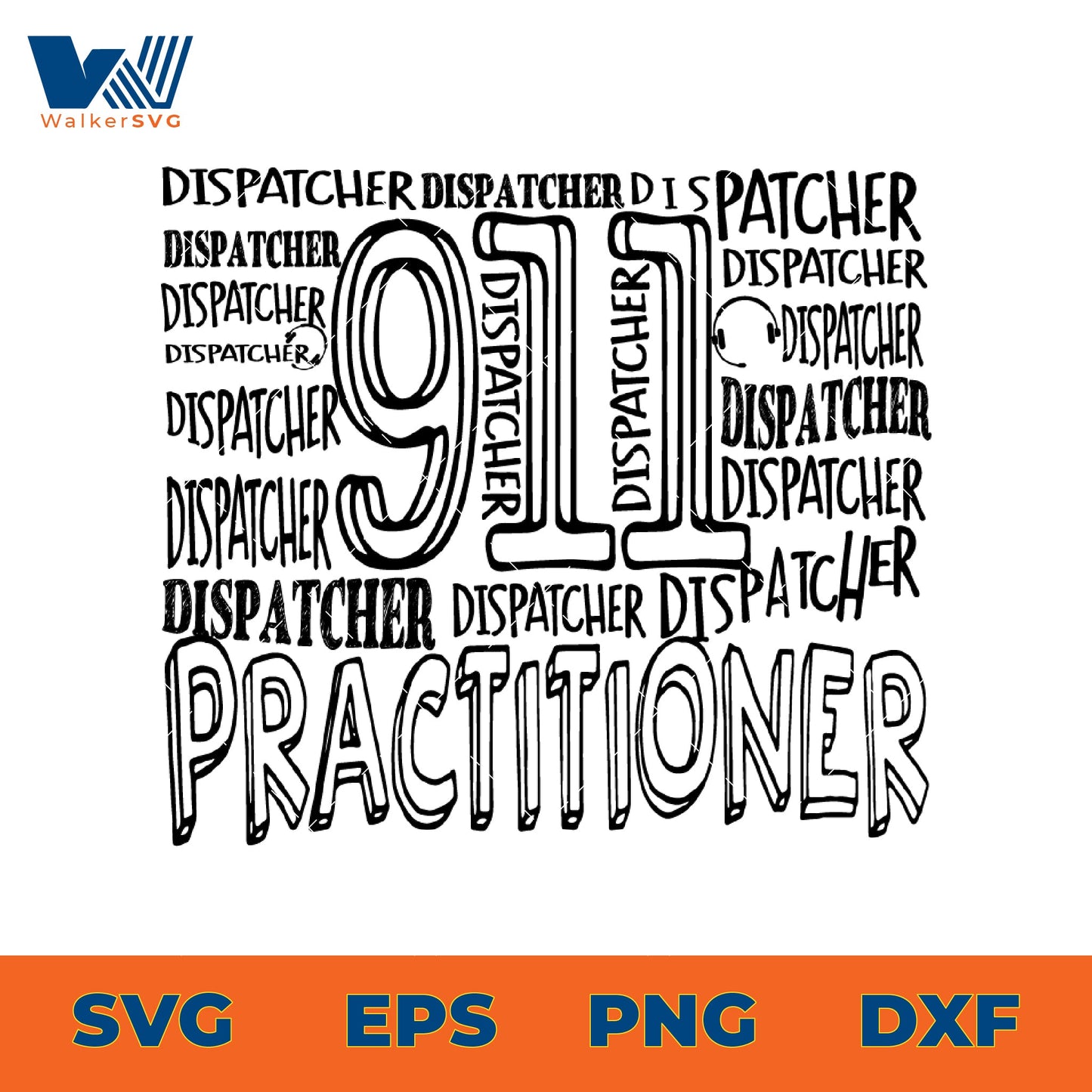 911 Dispatcher Practitioner SVG