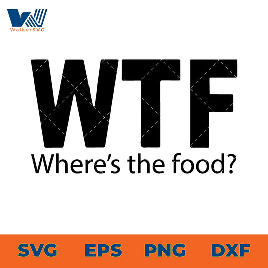 WTF, Where's The Food SVG