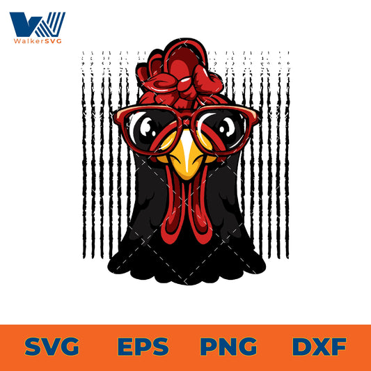 Chicken Head SVG