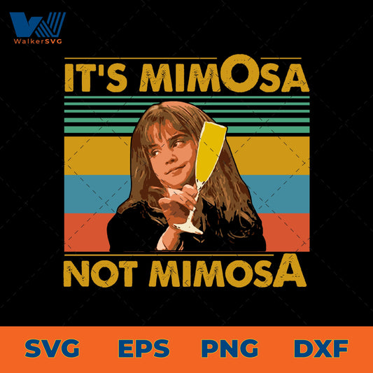 It's MimOsa, Not MimosA SVG