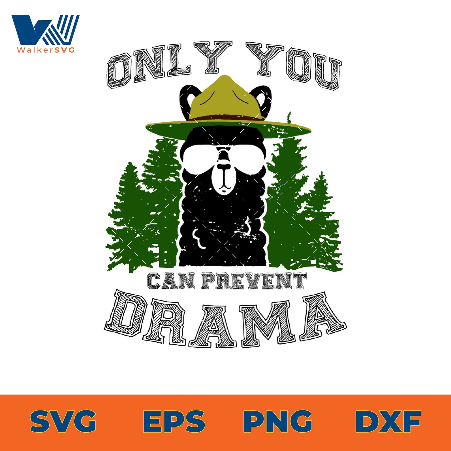 Only You Can Prevent Drama SVG
