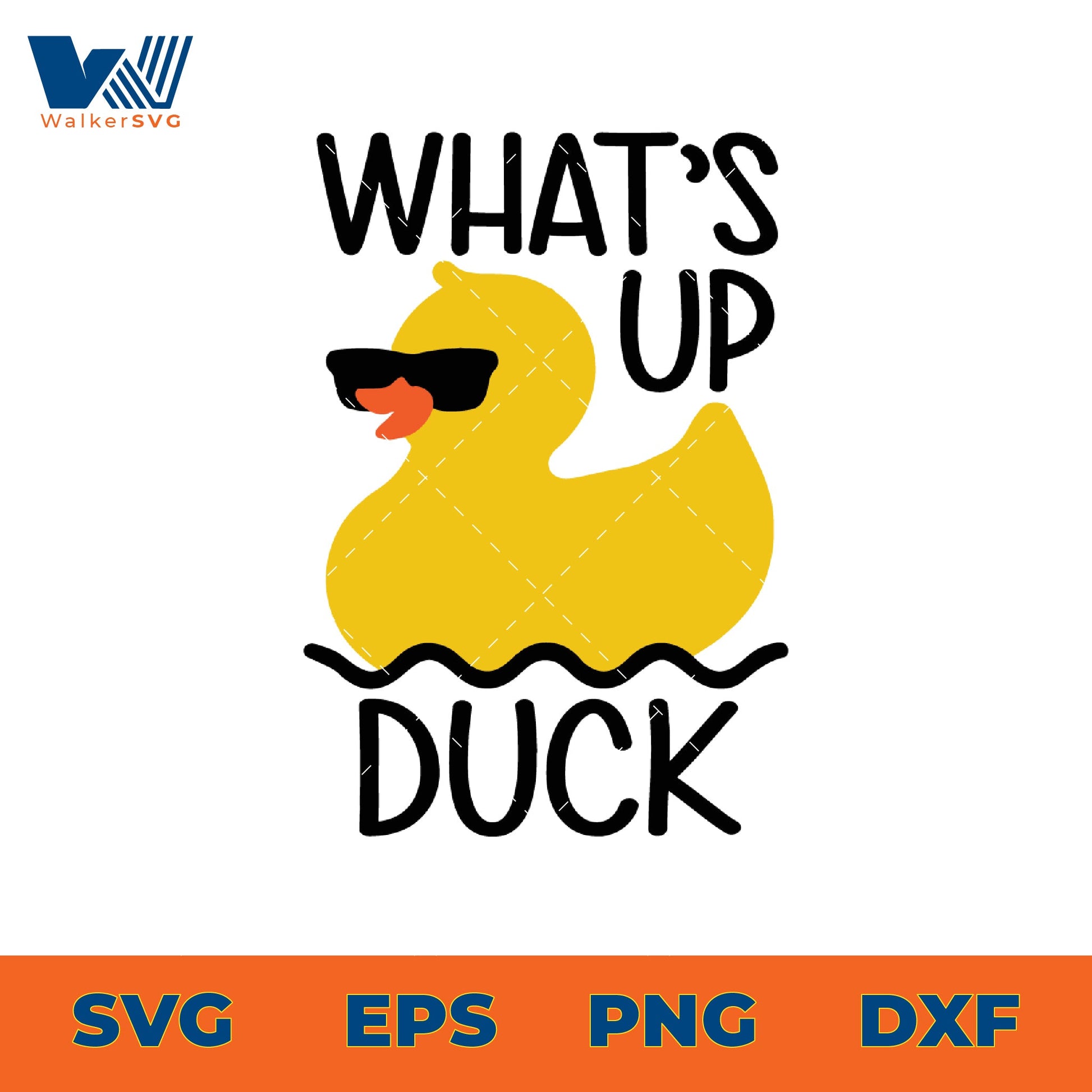 What's Up Duck SVG