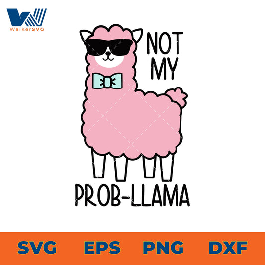 Not My Prob-llama SVG