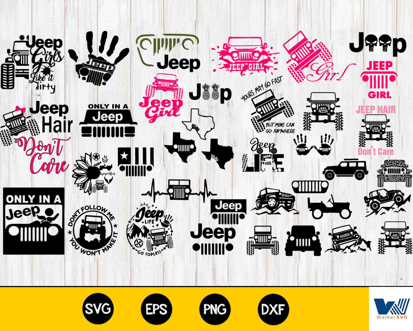 Jeep Halloween bundle SVG , Bundle halloween svg, file cut , for Cricut,  Silhouette , digital download