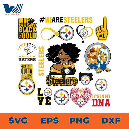 Pittsburgh Steelers SVG Bundle