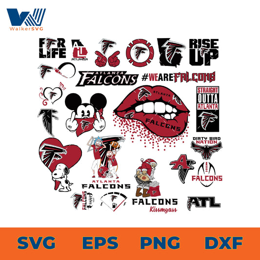 Atlanta Falcons SVG Bundle 3.0