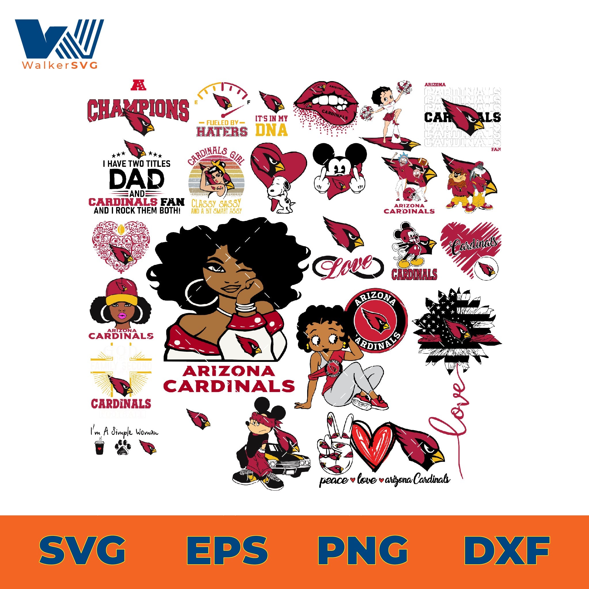 Arizona Cardinals SVG Bundle – Zerosvg