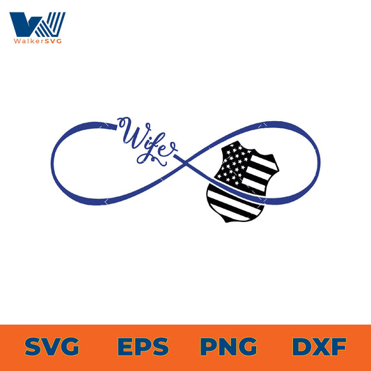 Police Wife SVG