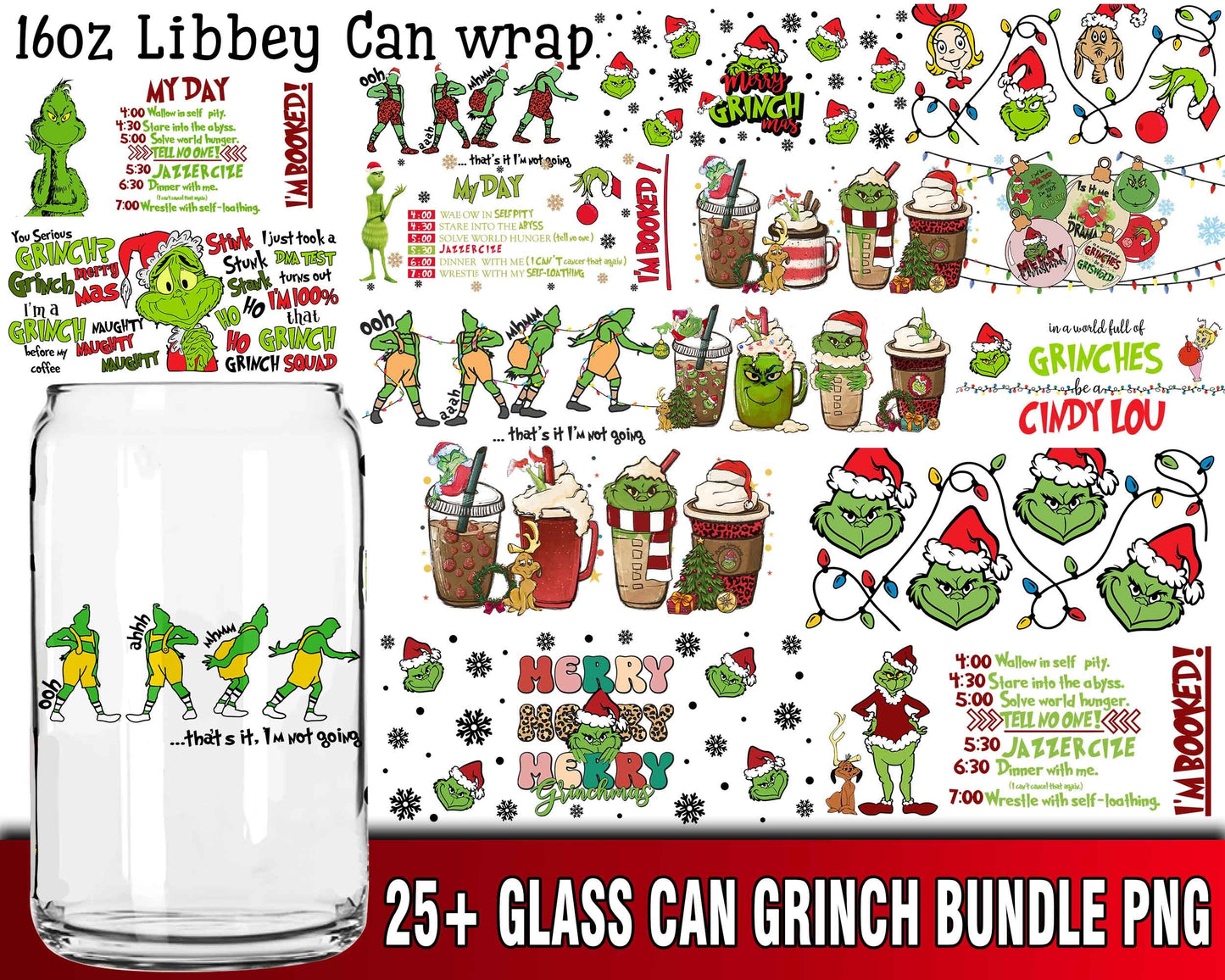 Grinch Ultimate bundle SVG - Mega bundle Grinch SVG, EPS, PNG, DXF for Cricut, Silhouette , file cut , digital download, Instant Download