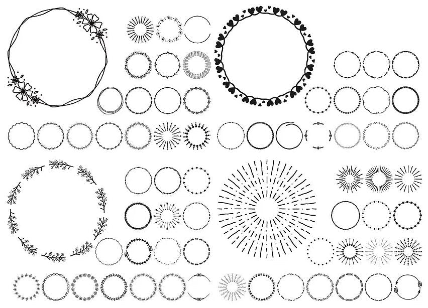 Flowers SVG Bundle - 2000+ files Flowers SVG, EPS, PNG, DXF for Cricut, Silhouette