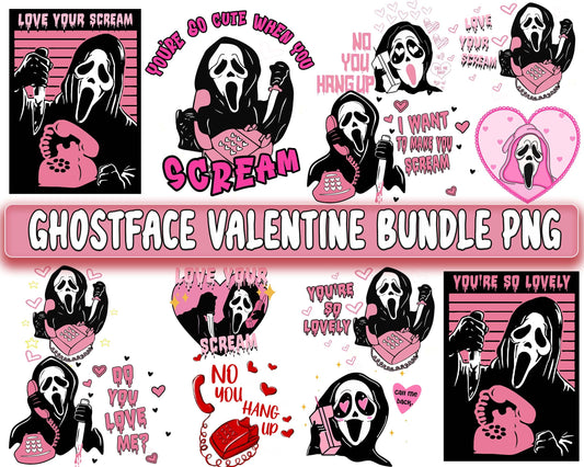 Ghostface valentine PNG , Ghostface valentine PNG, Cutting Image, File Cut , Digital Download, Instant Download