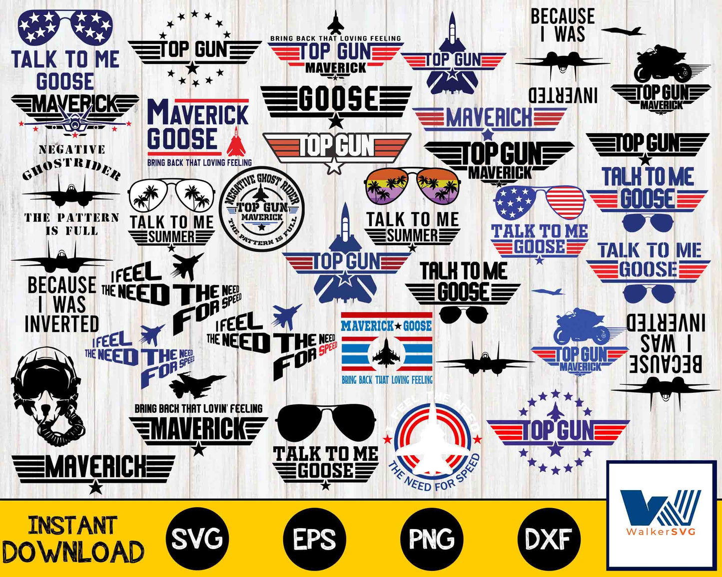 Top gun bundle svg ,500+ file Top Gun SVG , Talk To Me Goose svg, Maverick SVG  ,Mega Bundle Top Gun svg , file cut , for Cricut,  Silhouette , digital download